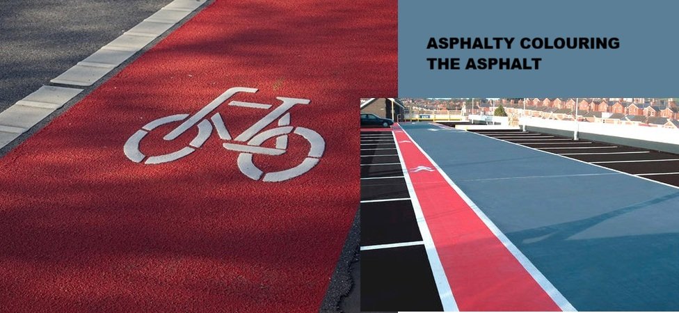 Eco-Friendly Colour Asphalt Laying and Asphalt Painting