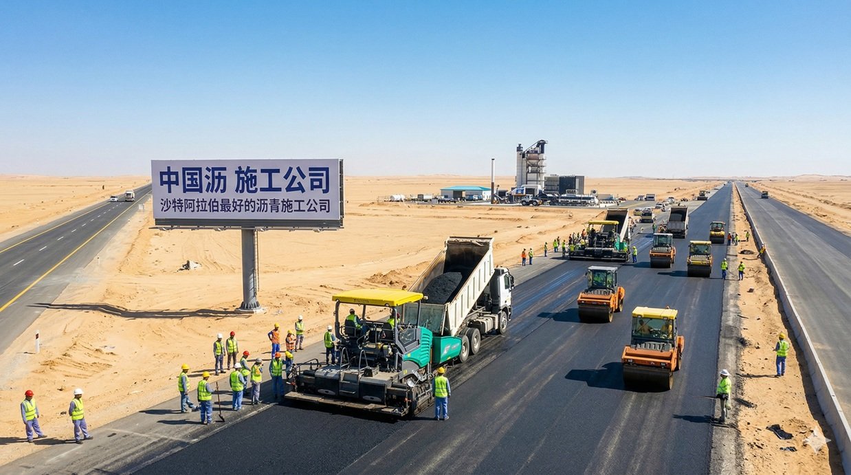 أفضل شركة متخصصة بأعمال الأسفلت في المملكة العربية السعودية