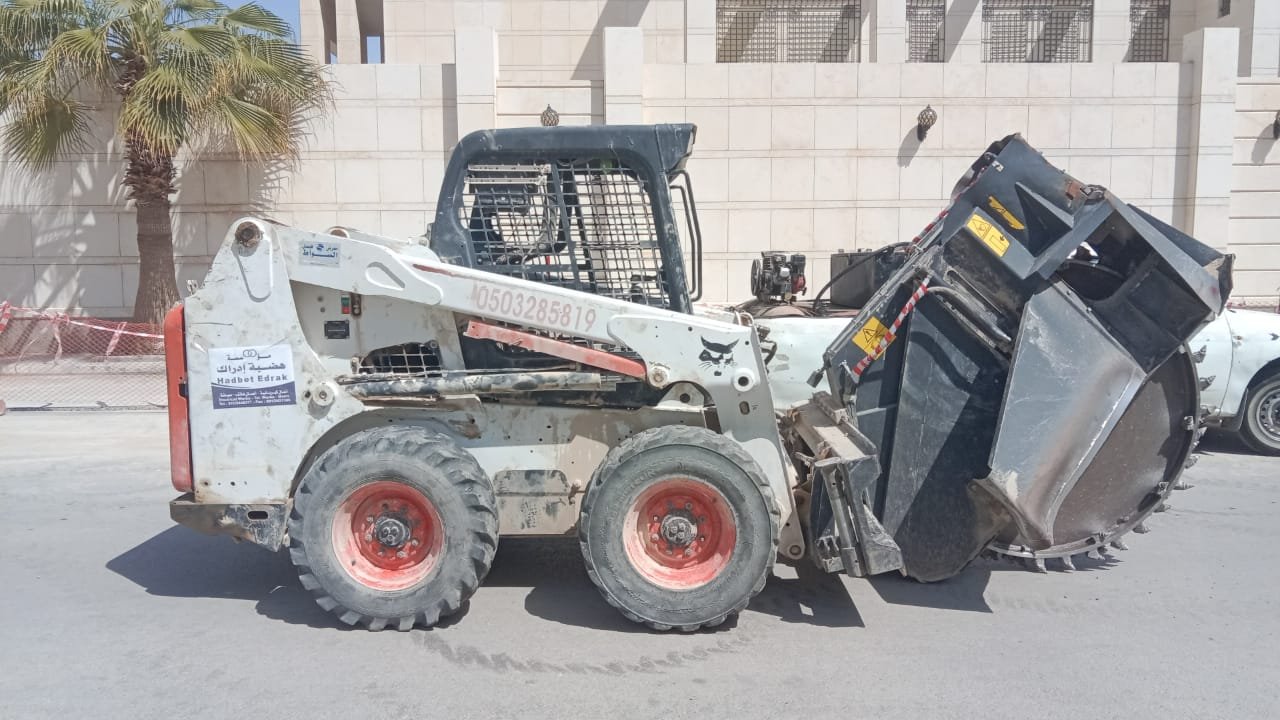 Bobcat With Trencher