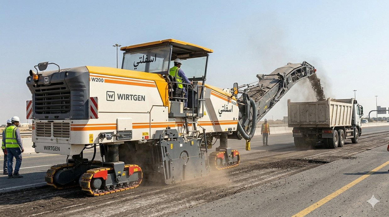 Wirtgen Asphalt Milling Machine