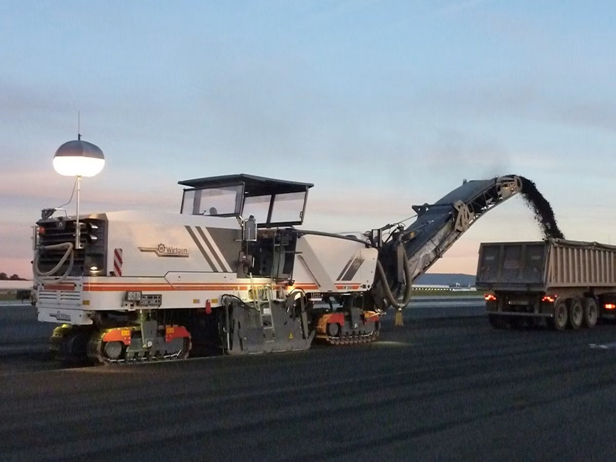 Cold Milling for Asphalt with special price width 2 meter and 5 cm Depth