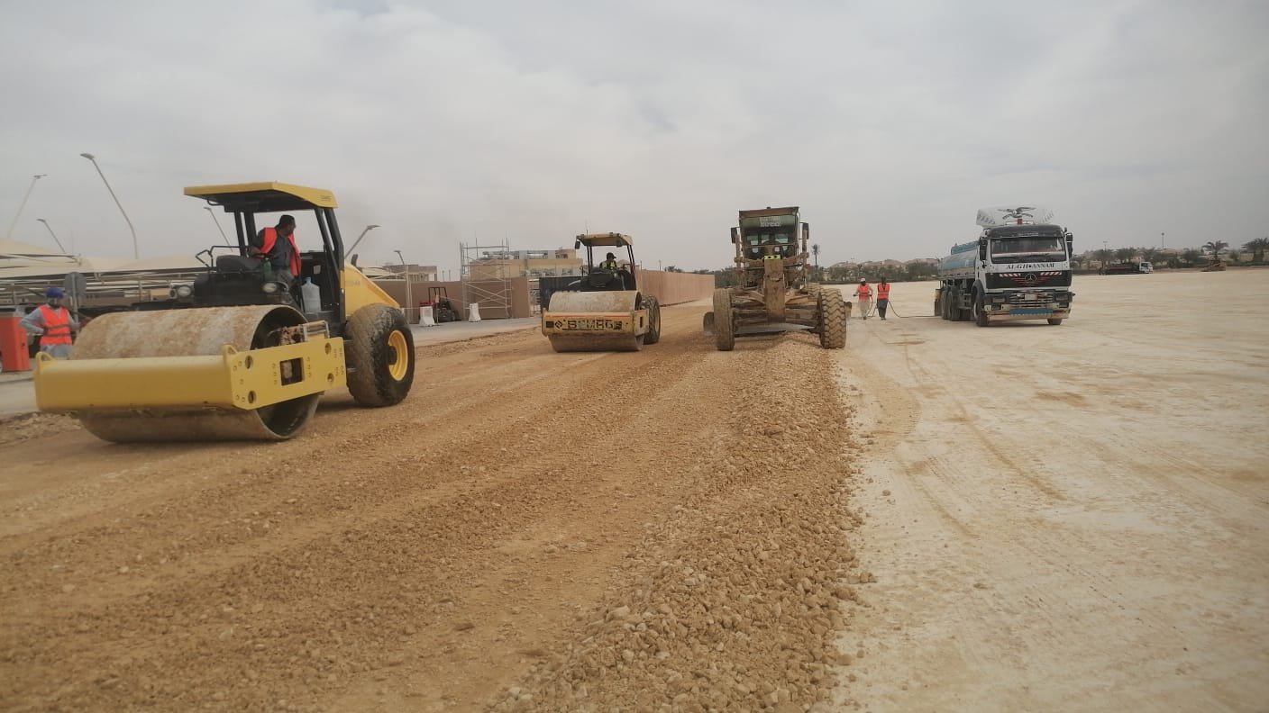 Infrastructure in Qiddiya